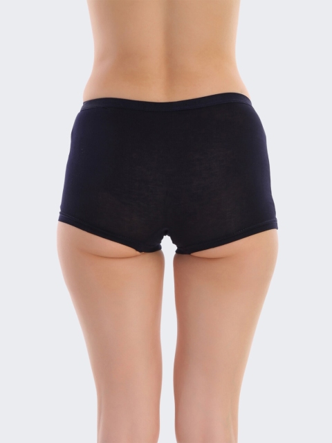 POOJA RAGENEE Women Pack Of 3 Assorted Anti Bacterial Boy Short Briefs - Image 6
