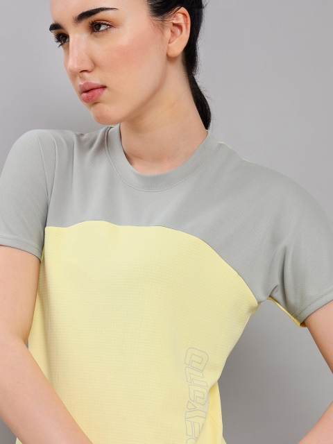 Technosport Colourblocked Antimicrobial Slim Fit Short Length T-shirt - Image 6