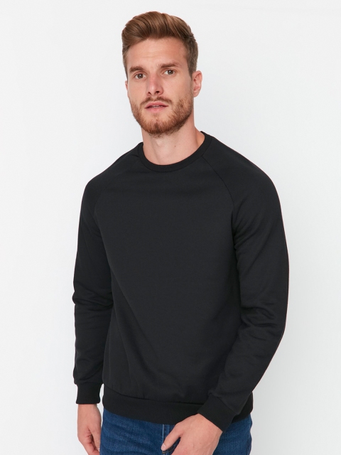 Trendyol Raglan Sleeves Round Neck Pullover Sweatshirt - Image 4