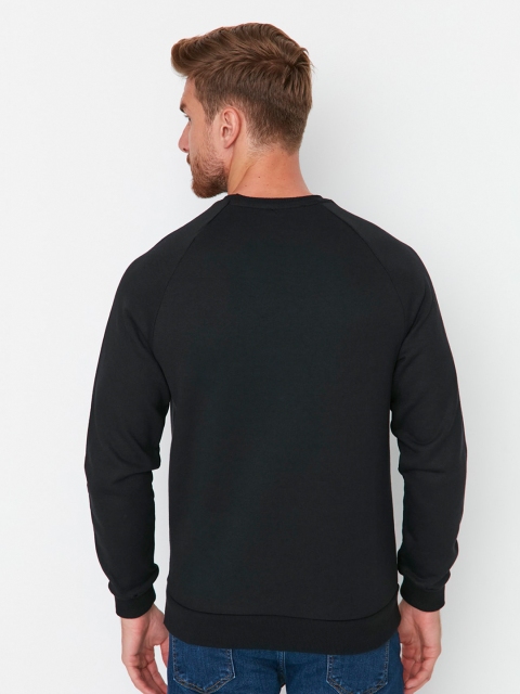 Trendyol Raglan Sleeves Round Neck Pullover Sweatshirt - Image 5