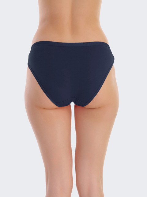 POOJA RAGENEE Women Pack Of 3 Assorted Anti Bacterial Hipster Briefs - Image 5