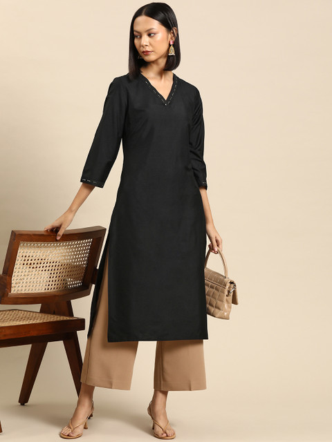 all about you X fwd Sequinned Kurta