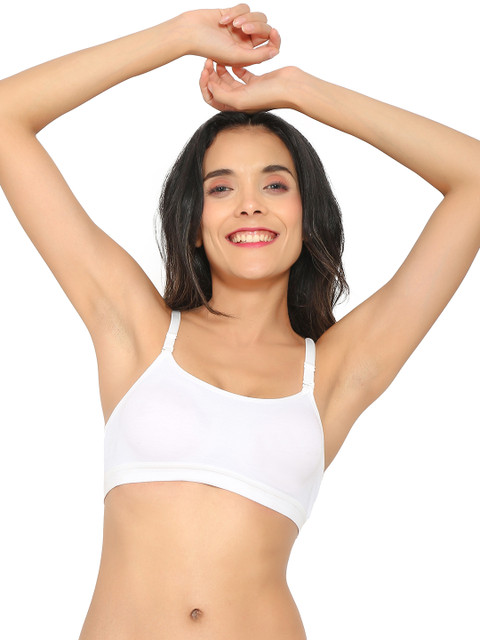 Aimly Pack of 2 Non-Padded High Support Cotton Sports Bras With All Day Comfort - Image 7