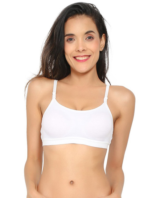 Aimly Pack of 2 Non-Padded High Support Cotton Sports Bras With All Day Comfort - Image 2