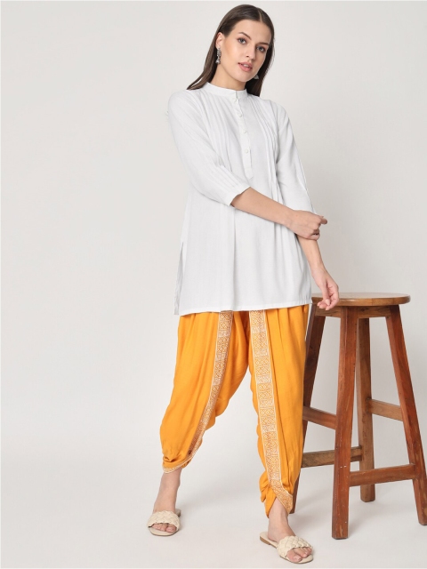 9rasa Mandarin Collar Pintuck Kurti - Image 6