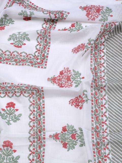 Sun Fashion And Lifestyle Floral Printed Unstitched Dress Material - Image 5