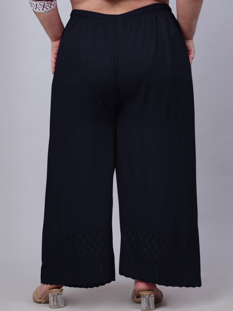 Trend Level Straight Fit Casual Palazzos - Image 3