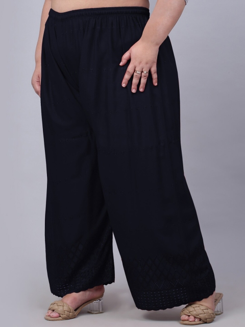 Trend Level Straight Fit Casual Palazzos - Image 2