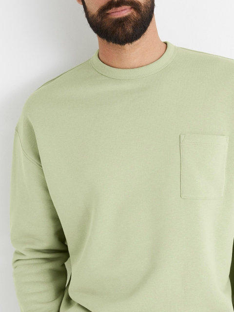 Celio Round Neck Cotton Sweatshirt - Image 2