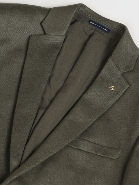 Arrow Slim Fit Notched Lapel Single-Breasted Formal Blazers - Image 7