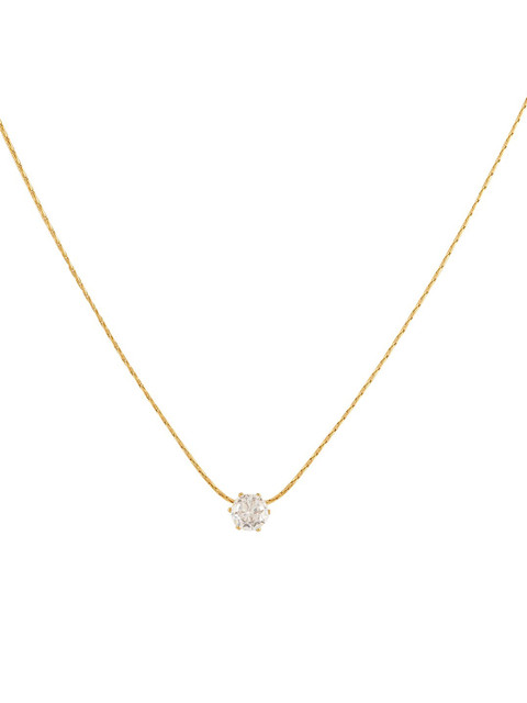 BEWITCHED Gold-Plated Artificial Stone Studded Chain - Image 3