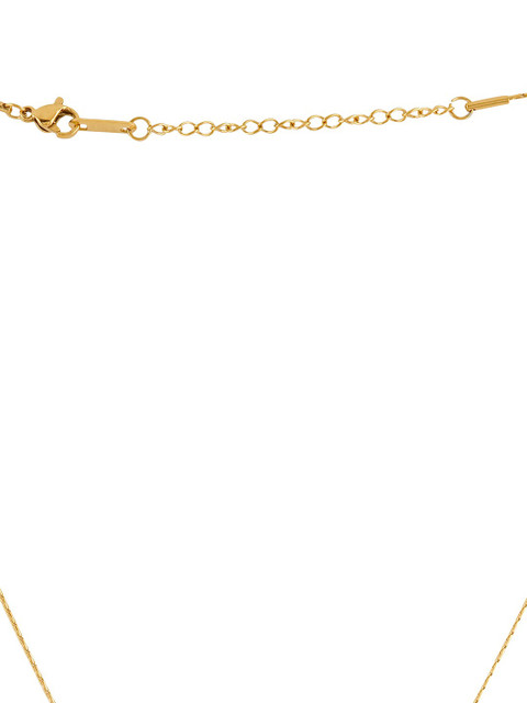 BEWITCHED Gold-Plated Artificial Stone Studded Chain - Image 4