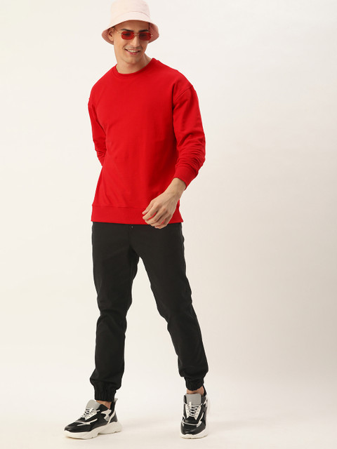 Harvard Round Neck Long Sleeves Oversized Sweatshirt - Image 5