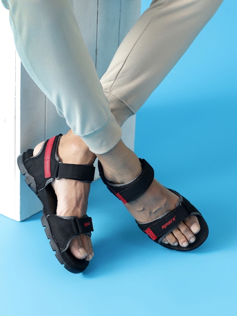 Sparx Men Textured Sports Sandals