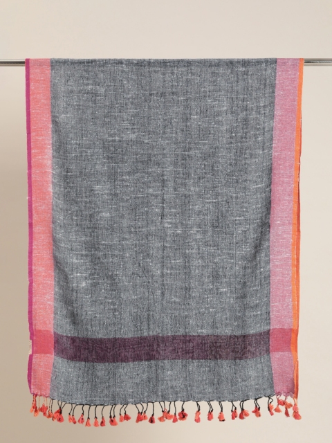 Taavi Handloom Dupatta with Zari - Image 3