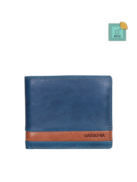 Sassora RFID Leather Two Fold Wallet - Image 2
