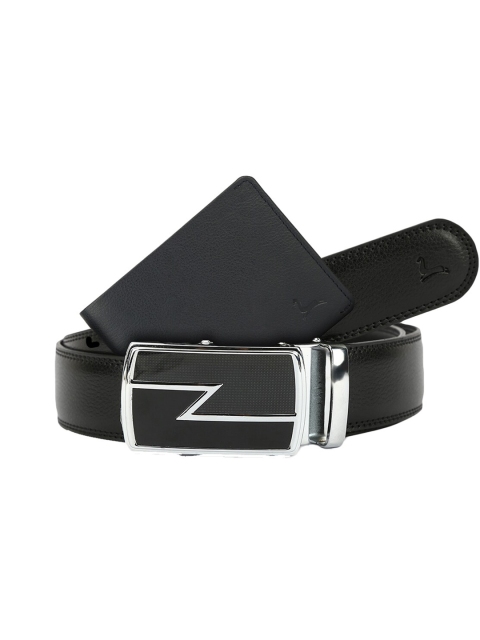 Pacific Gold Men Leather Accessory Gift Set