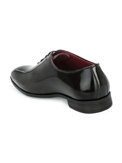 House of Pataudi Men Leather Formal Oxfords - Image 3