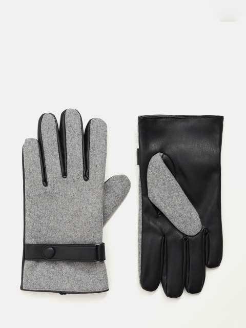 Jack & Jones Mens Buttoned Hand Gloves - Image 2