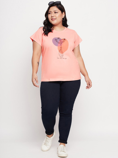 Club York Women Plus Size Printed T-shirt - Image 6