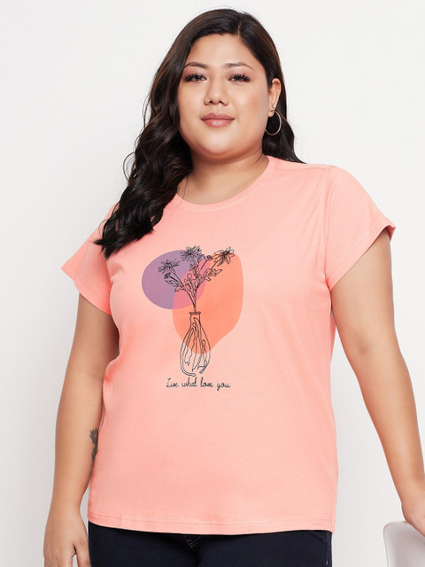 Club York Women Plus Size Printed T-shirt - Image 7