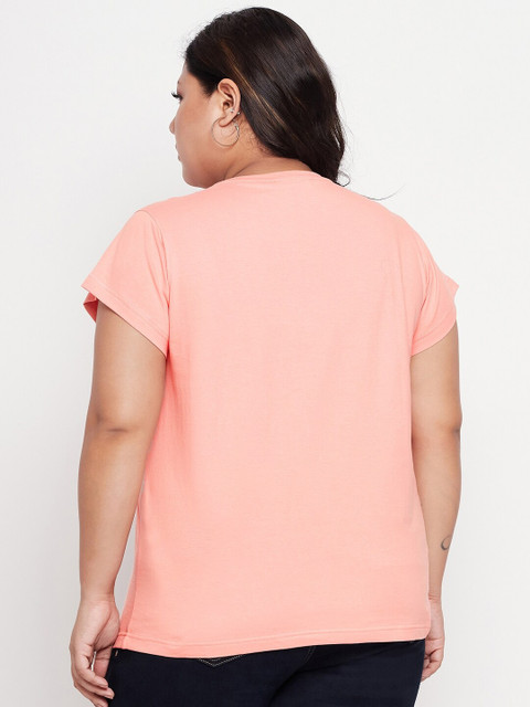 Club York Women Plus Size Printed T-shirt - Image 5