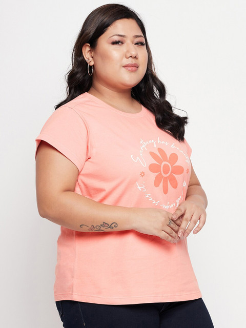 Club York Women Plus Size Printed T-shirt - Image 3