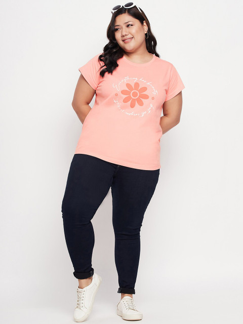 Club York Women Plus Size Printed T-shirt - Image 6