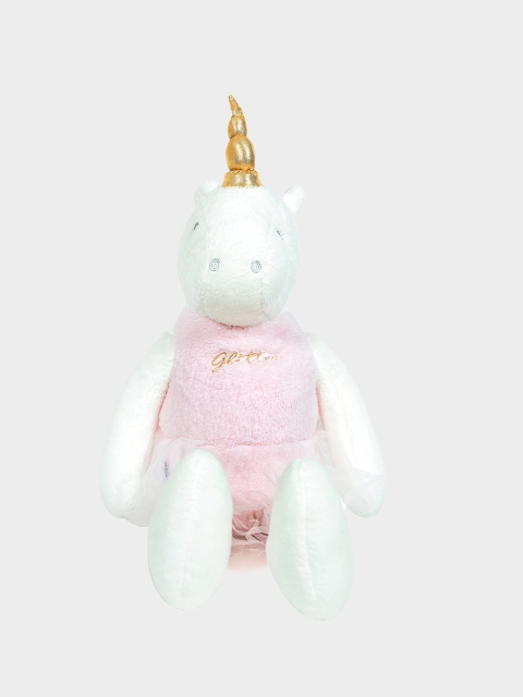 MiArcus Mummy Unicorn Soft Plush Toy White Pink - Height 55 Cm - Image 2