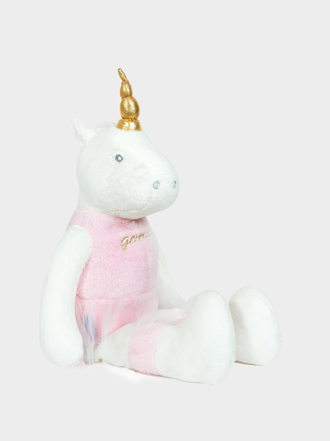 MiArcus Mummy Unicorn Soft Plush Toy White Pink - Height 55 Cm - Image 3