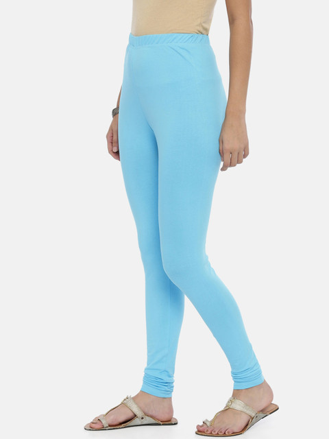 Souchii Slim-Fit Churidar-Length Leggings