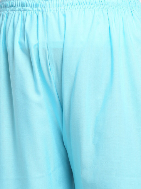 Trend Level Plus Size Flared Ethnic Palazzos - Image 5