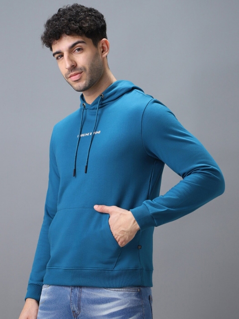 Urbano Fashion Cotton Graphic Print Hooded Neck Sweatshirt - Image 3