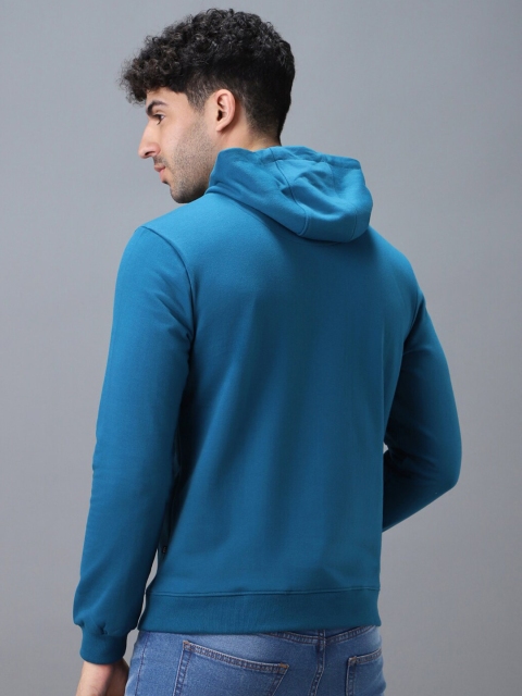 Urbano Fashion Cotton Graphic Print Hooded Neck Sweatshirt - Image 4