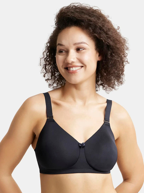 Jockey Plus Size Wirefree Padded Soft Touch Microfiber Full Coverage Bra-1829
