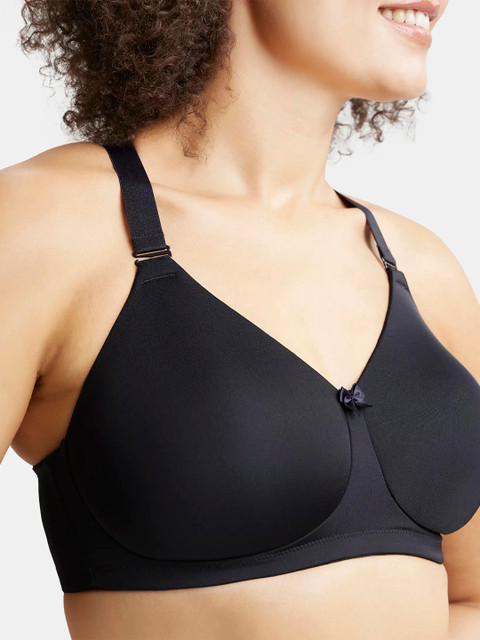 Jockey Plus Size Wirefree Padded Soft Touch Microfiber Full Coverage Bra-1829 - Image 4