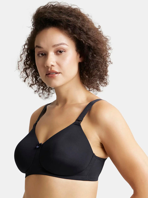 Jockey Plus Size Wirefree Padded Soft Touch Microfiber Full Coverage Bra-1829 - Image 2