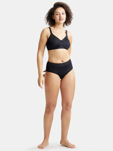 Jockey Plus Size Wirefree Padded Soft Touch Microfiber Full Coverage Bra-1829 - Image 5