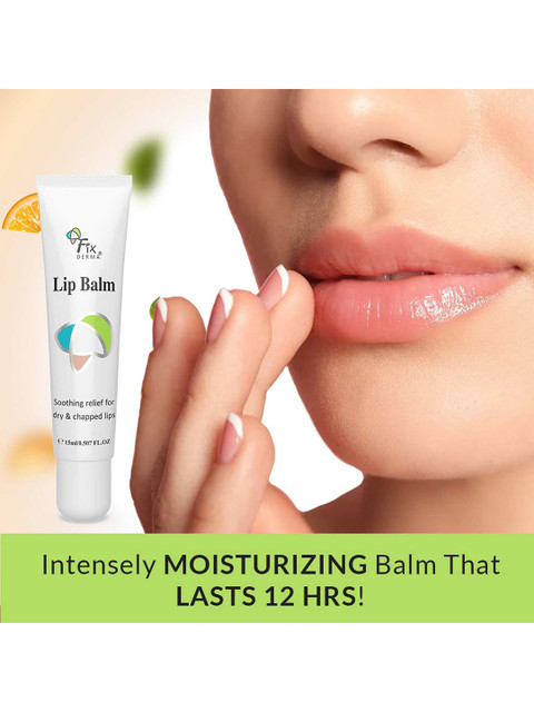 FIXDERMA Lip Balm With Vitamin C & E For Dark Dry & Chapped Lips 15ml - Image 4