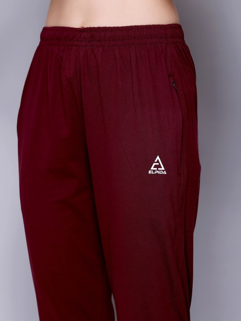 ELPIDA Women Mid-Rise Regular Fit Cotton Joggers - Image 7