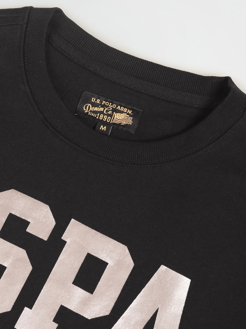 U.S. Polo Assn. Denim Co. Brand Logo Printed Cotton Sweatshirt - Image 7