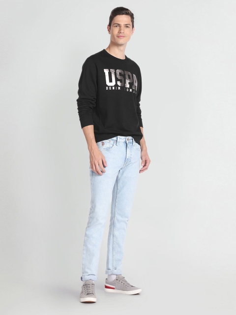 U.S. Polo Assn. Denim Co. Brand Logo Printed Cotton Sweatshirt - Image 6