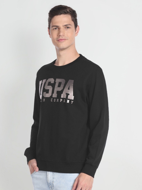 U.S. Polo Assn. Denim Co. Brand Logo Printed Cotton Sweatshirt - Image 4