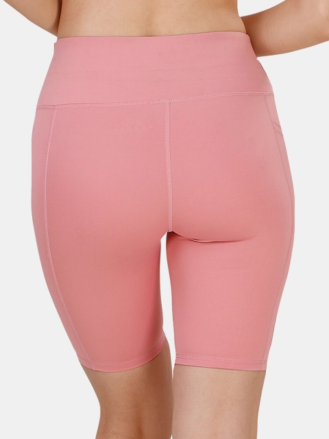 Soie Women Skinny Fit Quick Dry Training Or Gym Sports Shorts - Image 3