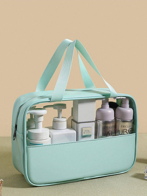 ALLURE Green Large Toiletry Bag