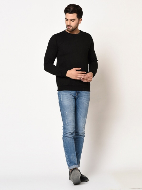 Rigo Men Solid Casual Pullover Sweatshirt - Image 5