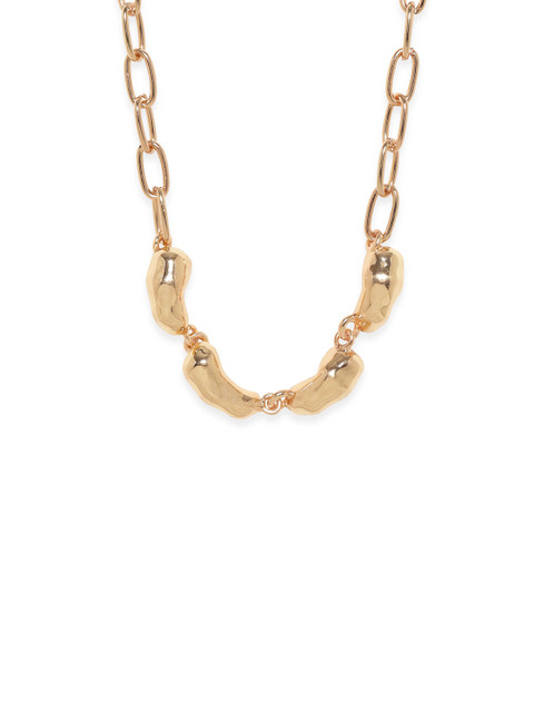Rubans Voguish Gold Plated Statement Necklace - Image 4