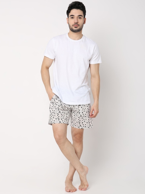 UnderJeans by Spykar Polka Dot Printed Boxers UJNPBX0059048 - Image 4