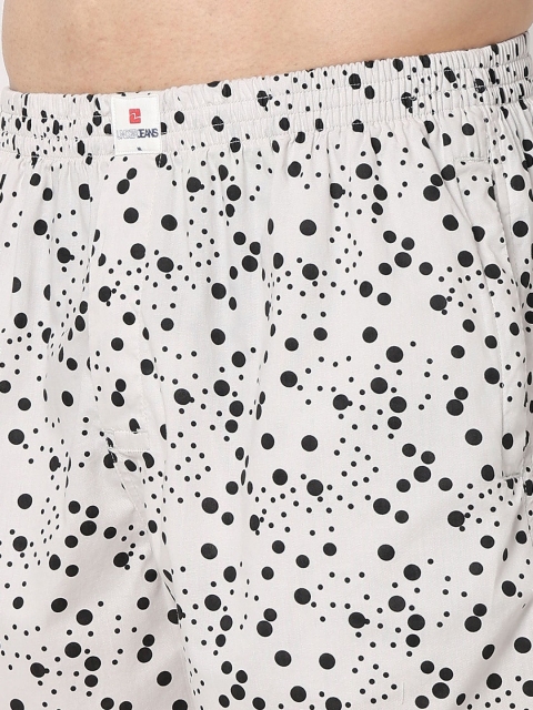UnderJeans by Spykar Polka Dot Printed Boxers UJNPBX0059048 - Image 5