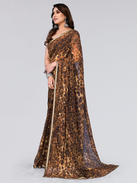 KALINI Animal Printed Saree - Image 2